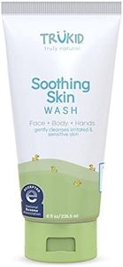 TruKid Soothing Skin Eczema Face and Body Wash - NEA-Accepted for Eczema, Soothes & Prevents Irritation, Fragrance-Free, Stops Itching, Protects Irritated & Sensitive Skin, Natural, 8oz TUBE