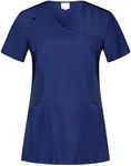 B-well Justina Spandex Scrub Tops &