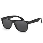 Jcerki Polarizing Nearsighted Sunglasses Tinted (Gray Brown) Men Women Myopia Distance Glasses