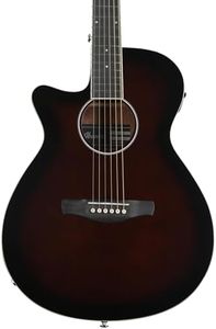 Ibanez AEG7 Left-handed Acoustic-electric Guitar - Dark Violin Sunburst