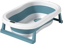 GoBuyer Ltd Baby Bath Tub for Toddler Kids Infant - Basin - Foldable Safe Non-Slip Portable for 0-4 Years