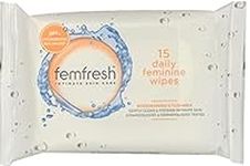 Femfresh Feminine 15 Wipes - Intimate Hygiene - 4 Packs Y