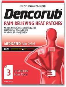 Dencorub Self Adhesive Heat Patches, Pack of 3