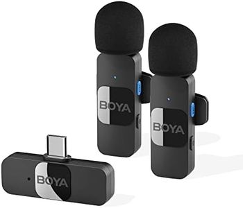 BOYA Wireless Lavalier Microphone for iPhone and iPad
