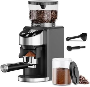 Gevi Burr Coffee Grinder, Adjustable Conical Burr Mill with 35 Precise Grind Settings, Anti-Static, Coffee Grinder Electric for Espresso/Drip/Percolator/French Press/American/Turkish Coffee Makers