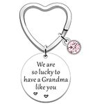 JETTOP Grandma Gifts -Grandma Gifts from Grandchildren Gifts for Grandma Birthday Christmas We are So Lucky to Have a Grandma Like You