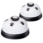 Alinana 2 Pack Dog Bell for Door Potty Training, Pet Bells for Dogs to Ring to Go Outside, Premium Quality Loud and Crisp Doorbell, Puppy and Cat Communication Device