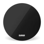 Evans Heads BD22RB-NP 22-Inch EQ3 Resonant Bass Drum Heads - Black