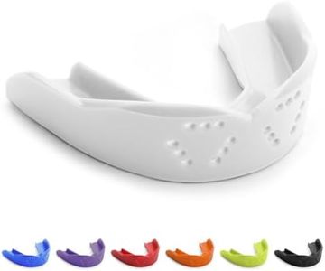 SISU 3D Custom Fit Adult Mouthguard, Snow White