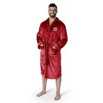 Northwest NHL New Jersey Devils Unisex-Adult Silk Touch Bath Robe, Large/X-Large, Team Colors