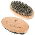 SEPGLITTER Vegetable Brush, Pack of 2 11 x 6 cm Washing Up Brush, Wooden Vegetable Brush for Potatoes, Carrots, Fruit, Kitchen Brush Made of Wood for Vegetables and Fruits