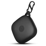 Protective Silicone Cover for PowerBeats Pro Charging Case with Carabiner, Beats PowerBeats Pro Accessory (Black)