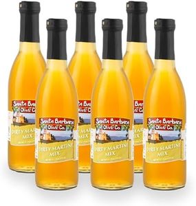 Santa Barbara Dirty Martini Mix - Elevate your cocktails with real olive brine! Premium and all-natural. 6pk, 375mL each