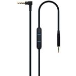 SPARKED Replacement Bose QC25 Cable Headphone Lead for Quiet Comfort 25 Headphones with Inline Wire Mic & Remote Control - Compatible with QC 25 On Ear for iPhone, Android, Samsung Galaxy - Black 1.4m