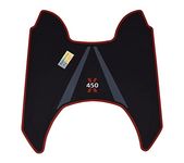 Ramanta Ather Foot Mat Anti-Slip Floor Mat/Foot Mat Compatible for Scooter/Scooty 450 x & 450 Plus PVC Rubber (1 PC, Multi-Colored)