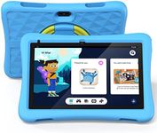 Tablet for Kids 10 Inch, Android 13 Tablet with Google Kids Space, 1.8GHz 4-core, 2GB RAM 32GB Storage, HD Display, 6000mAh, 2.4G+5G WiFi, PlimPad Kids10