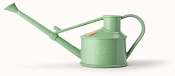 Bosmere Haws Handy Plastic Watering Can, Mini Water Can for Indoor Plants, Succulents and Flowers, Sage Green, 1 Pint