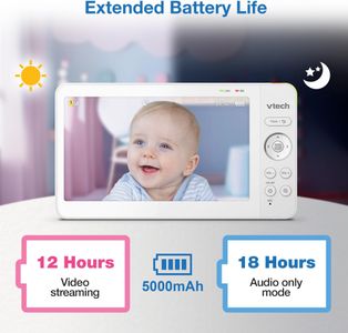 VTech 7-Inch Baby Monitor – Video, Audio, Night Vision