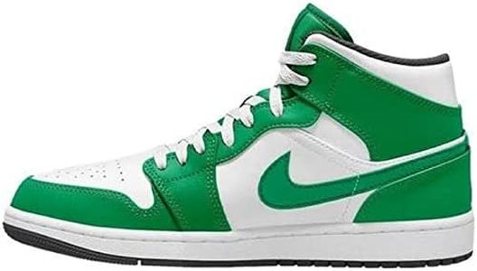 NIKE Men's Air Jordan 1 Mid Sneaker, Green, 11