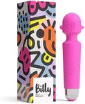 Billy Wireless Personal Massager - 22 Patterns, 6 Speeds Speed Vibration - Whisper Quiet - Waterproof - for Muscle Tension Relief in Back, Neck, Shoulders, Legs and Feet – Pink