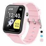 Kids Smart Watch for Boys Girls, Smart Watch for Kids with Phone Need 2G SIM to Call SOS MP3 Player Pedometer VCR Camera Games Alarm Clock Recorder Birthday Gifts for Girls Boys