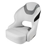 Wise 3314-1782 Baja Series Bucket Seat, Brite White/Grey/Black