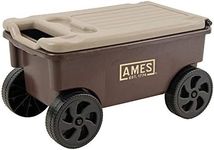 AMES 1123047100 Lawn Buddy Rolling Garden Cart