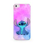 ERT GROUP mobile phone case for Apple Iphone 5/5S/SE original and officially Licensed Disney pattern Stitch 006 optimally adapted to the shape of the mobile phone, case made of TPU