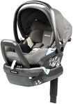 Peg Perego Primo Viaggio 4-35 Lounge - Reclining Rear Facing Infant Car Seat - Includes Base with Load Leg & Anti-Rebound Bar - for Babies 4 to 35 lbs - Made in Italy - Mercury (Grey)