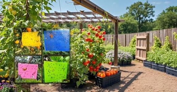 Eco-Friendly Double-Sided Fungus Gnat Traps – Biodegradable Pest Control for Greenhouses & Fields (Yellow) (Pack of 20 Traps)