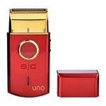 StyleCraft Uno Mini Single Foil Shaver USB Rechargeable Travel Size Red