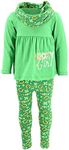 Unique Baby Girls 3 Piece St Patricks Day Lucky Girl Outfit (5Y, Green)