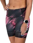 Zoot Women’s LTD 6-Inch Triathlon Shorts, Endurance Cycle Padded Shorts for Swim, Bike, Run with Quick Drying UPF 50+ Fabric - Driftspeed - Large