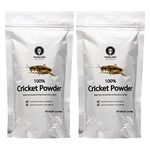 Cricket Powder 2-pack (100% Cricket; .44 lb; 70g protein per cup) by Thailand Unique