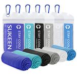 Sukeen Cooling Towel(40"x12") Microfiber Cool Towel,Soft Breathable Chilly Towel for Yoga, Golf, Gym, Camping, Running, Workout & More Activities