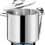 HOMICHEF LARGE STOCK POT 24 Quart W