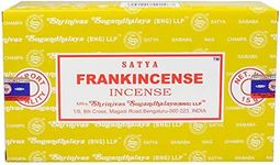 156 Satya Frankincense Incense 180g (12 boxes of 15g each) Sai Baba Nag Champa Franciscan