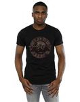 Guns N' Roses Men's Sepia Bullet Logo T-Shirt Large Black