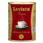 Levista Premium Instant Coffee (Can) (100 Grams) | Premium Blend of 80% Coffee & 20% Chicory| Caffeine Coffee with Rich Bold Flavour for an Energising Experience