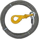 B/A Products 4-38SC75LH Winch Cable, Steel, 3/8" x 75', 3.375 Height, 18.125 Width, 17.937 Length