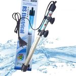 Aquarium Heater 100W Fully Automatic and Submersible | Automatic Adjustment Temperature | Double Seal Protection with Standby Light Indicator and auto ON/Off (100 Watts)