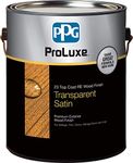 PPG ProLuxe 23 Top Coat R.E. Wood Finish, 1 Gallon, 077 Cedar