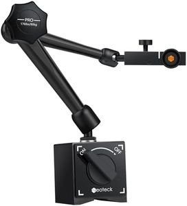 Neoteck Magnetic Base Stand for Digital Dial Indicator Gauge 176lbs/80kg Max Pull - Black