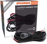 SYLVANIA Two Light Output LED Wiring Harness - 12V On Off Switch Power Relay, Blade Fuse, Power Two Light Sources, Off Road Lights, LED Work Light, for Truck, Boat, ATV, UTV, SUV, 4x4 (1 PC)