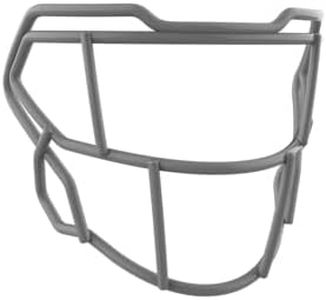 VICIS ZERO2 SO-212E Football Facemask for VICIS ZERO2 Football Helmets, Tubular Stainless Steel, Gray