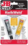 JB Weld KwikWeld 8276UK - Carded (2) 1 oz. Twin Tubes
