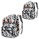 Rabjen Diaper Bag Backpack, Transformable Baby Bag, Spacious Enough for Twins' Stuff, Multifunction Back Pack