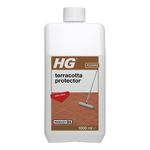 HG Terracotta Floor Protector 84, Shine & Seal Polish, Barrier Protection Guard Layer for Natural Stone, Concentrated Mopping Cleaner with Fresh Scent - 1 Litre (192100106)