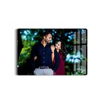 Upaharam Customised/Personalized Clear Acrylic Wall Mount Frameless Picture Photo/Poster Frame For Anniversary, Birthday, Special Moment (8" x 12" x 0.19") Rectangular