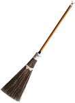 Nekenky Coconut Broom - 55 Inches Length, Heavy Duty Broom, Garden Broom, Natural Broom, Outdoor Broom, Garage Broom, Hard Floor Broom, Outdoor Brooms for Sweeping Patio